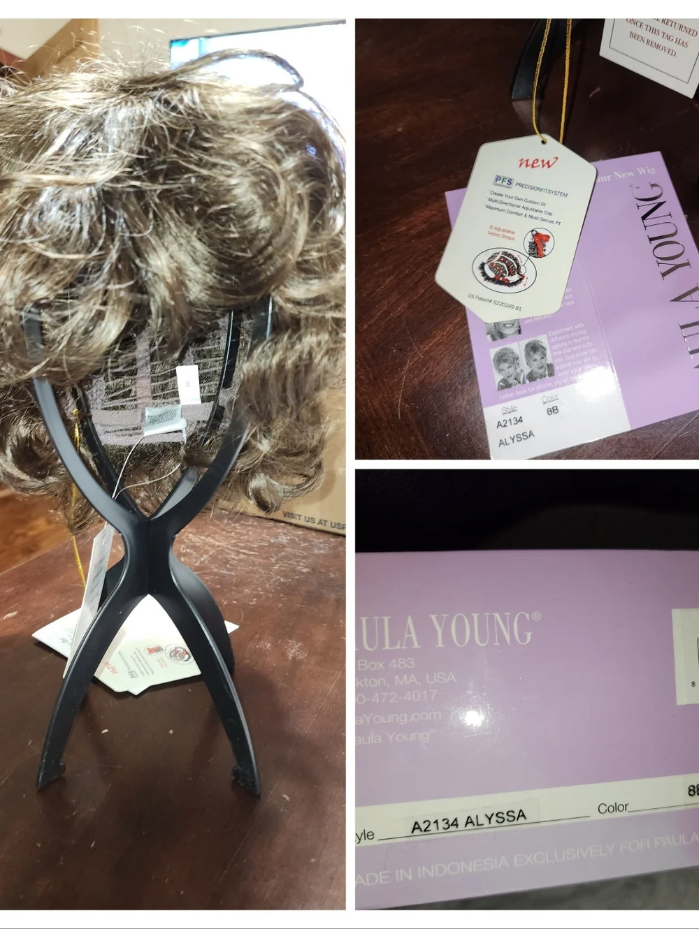 Alyssa Women's Wig - Lavender (8B)